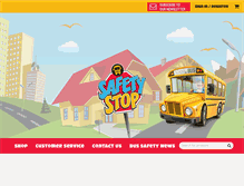Tablet Screenshot of bussafetystop.com